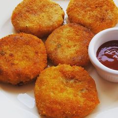 Bbq cutlets A picture of Bbq cutlets.
