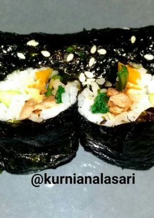 Foto resep Kimbap mini bahan lokal