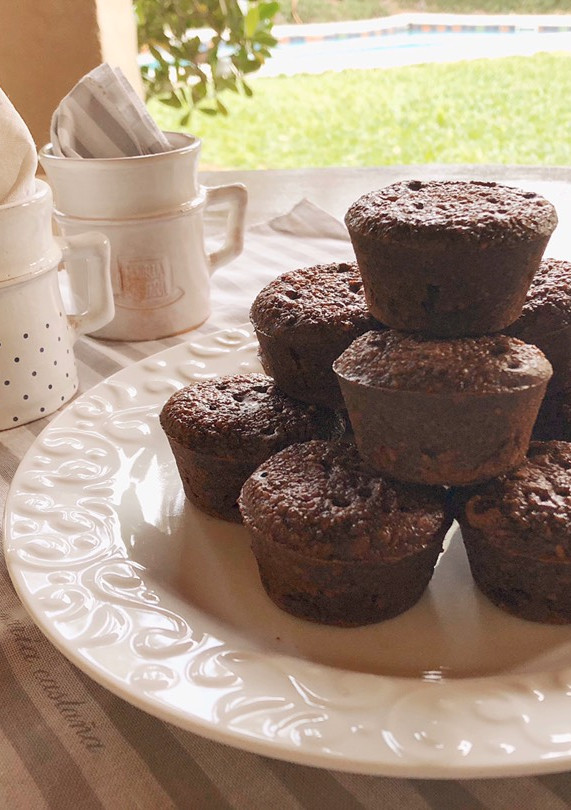 Una foto de Cupcakes de chocolate fit