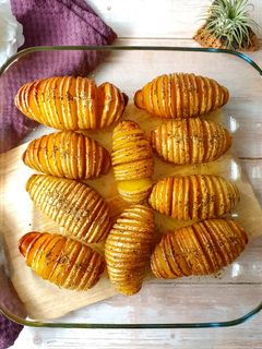 Une photo de Pommes de terre Hasselback