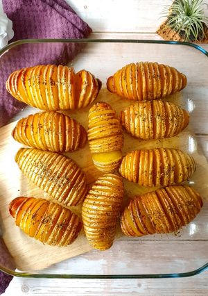 Une photo de Pommes de terre Hasselback