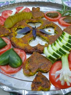 عکسی از دستور بفرمایین کوکو سیب زمینی