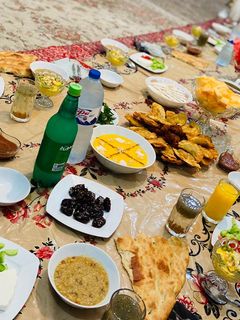 عکسی از دستور شربت خاکشیر و تخم شربتی 😍