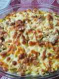 #Fideos gratinados