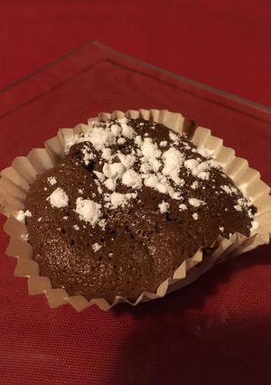 Una foto de Magadalenas de café y chocolate
