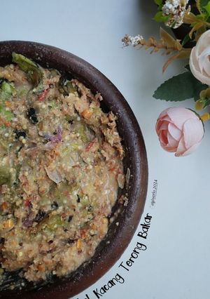 Foto resep Sambel kacang terong bakar