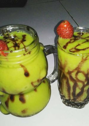Foto resep Jus Alpukat ala cafe😄