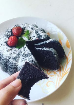 Foto resep Bolu ketan hitam kukus