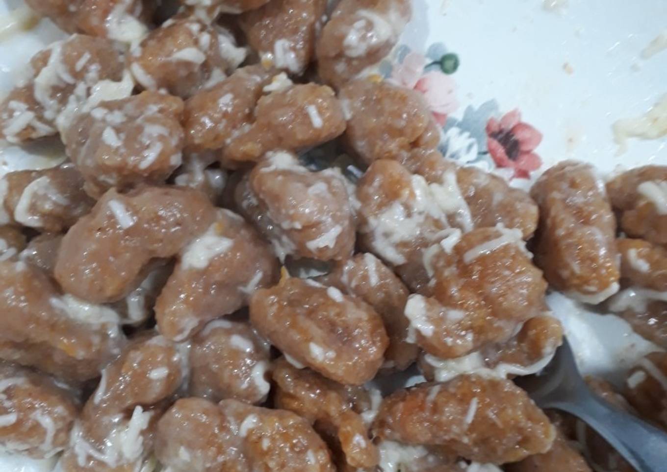 Ñoquis de calabaza con harina integral
