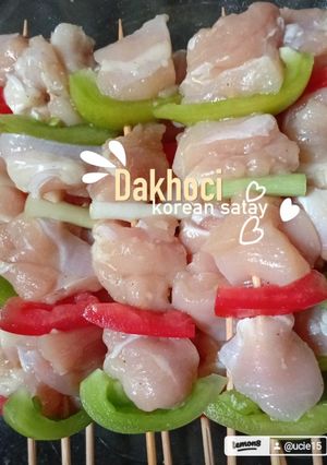 Foto resep KOREAN SATAY (DAKHOCI)
