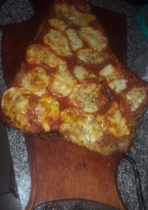 Una foto de Matambrito tiernizado a la Pizza !!