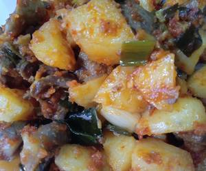 Fresh, Menyajikan Sambal goreng kentang dan ati Praktis Enak