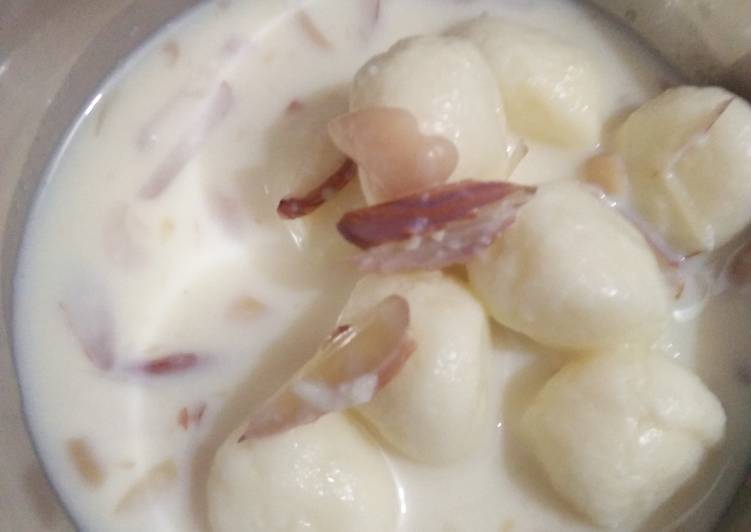 Recipe of Perfect Angoori Chhena  rasmalai