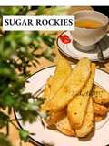 Sugar Rockies (roti kering bagel gula pasir) 3 bahan aja!