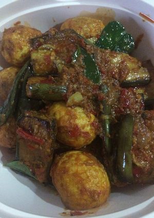 Foto resep Balado Telur Terong setan👹
