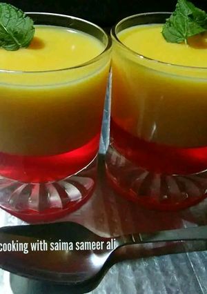 A picture of Custard jello shots.