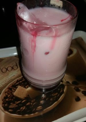 A picture of Roohafza Milk.