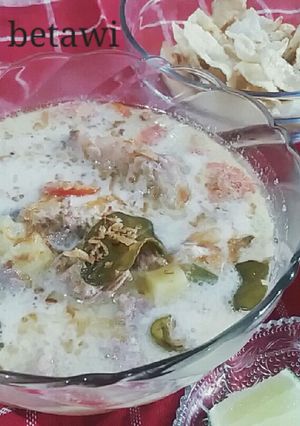 Foto resep Soto betawi