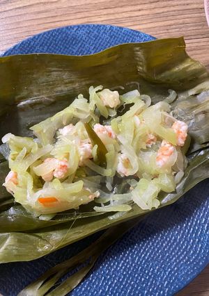 Foto resep Pepes Labu Siam campur Udang