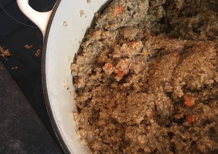 Recipe of Speedy Mushroom quinoa