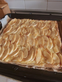 Una foto de Tarta de manzana