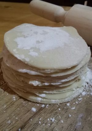 Foto resep Kulit dumpling (dimsum)