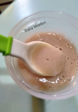 صورة لوصفة تفاح مسلوق