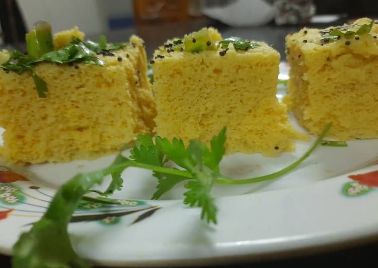 Steps to Make Favorite Instant Khaman Dhokla