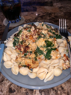 A picture of Creamy Tuscan Chicken.