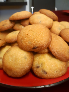 Φωτογραφία της συνταγής Cookies βανίλιας με κομμάτια σοκολάτας!