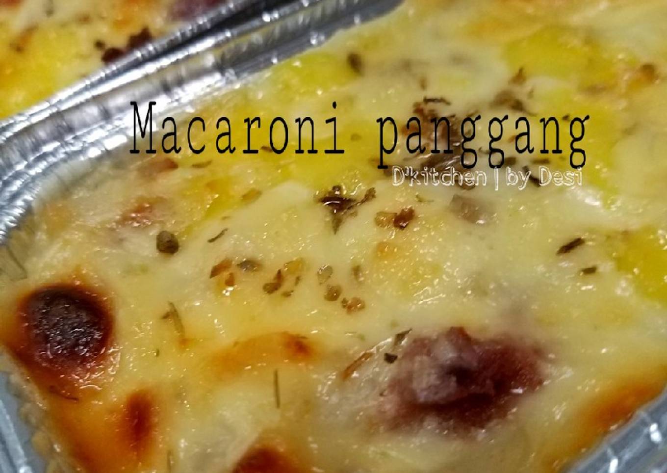 Macaroni pipa panggang
