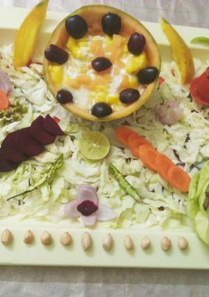 मिक्स सलाद (Mix salad recipe in Hindi) रेसिपी मुख्य फोटो