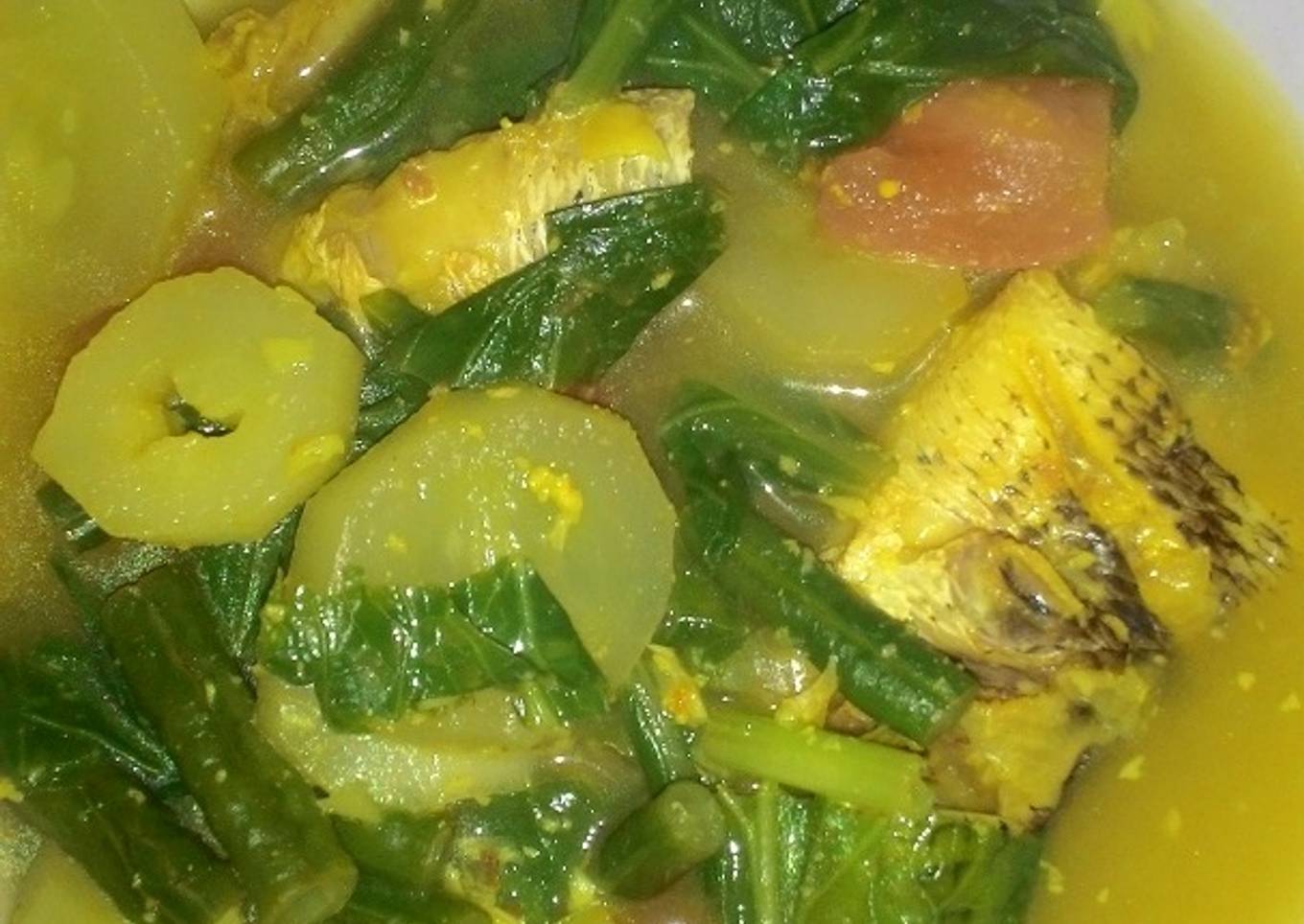 Sayur asam banjar kepala haruan