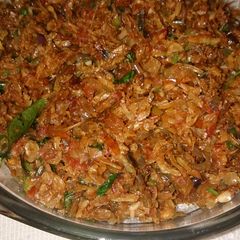 A picture of Dried Shrimp Masala.