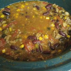 A picture of Taco soup.