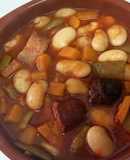 Fabada con calabaza y habichuelas🍲