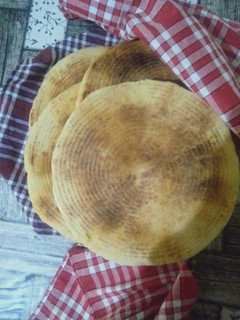 صورة لوصفة مطلوع (خبز طاجين)