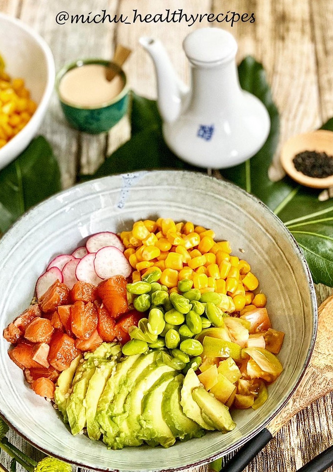 Una foto de Poké de quinoa