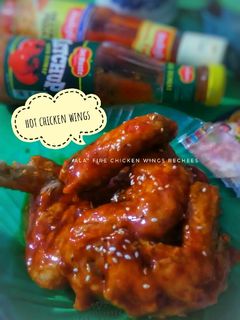 Foto resep Hot chicken wings (ala" fire chicken wings rechees)