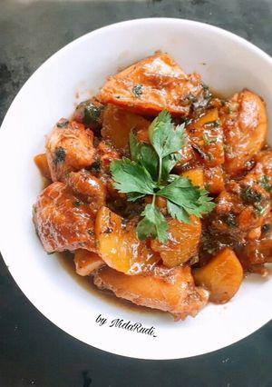 Foto resep Bistik Ayam khas Banjar