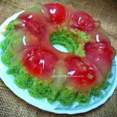 A picture of Puding Lumut Berbunga.