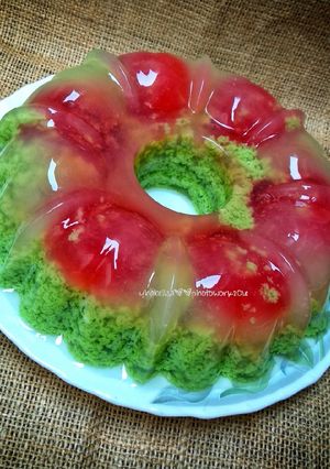 Foto resep Puding Lumut Berbunga