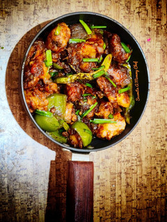 A picture of Chilli chicken.