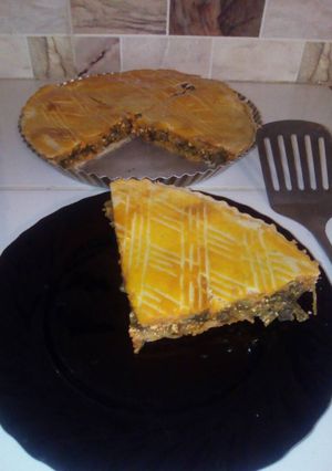 صورة لوصفة تورت السلق (السبانخ)