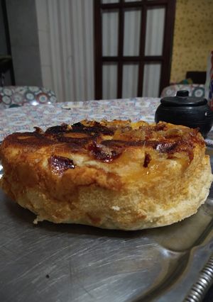 Una foto de Torta de manzana económica y exquisita