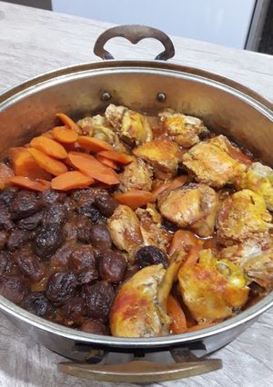 عکسی از دستور خوراک مرغ آلو