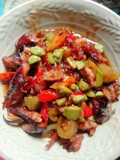 Foto resep Tumis ikan asap pedas manis