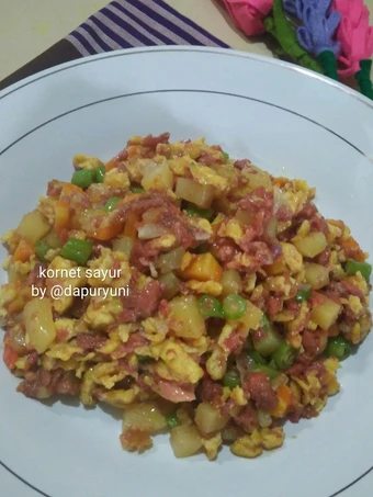 Cara Mudah Menyiapkan Resep Tumis kornet sayur yang Bisa Manjain Lidah Anti Ribet, Sempurna