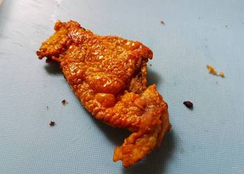 Easiest Way to Prepare Yummy Crispy Chicken Skin