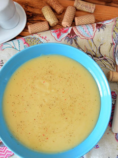Una foto de Crema de calabacín y quesitos (Crock Pot)